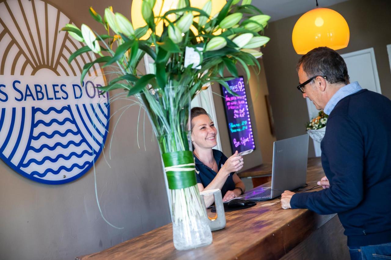 Logis Hotel Les Sables D'Or - Institut De Beaute Stella-Plage Ngoại thất bức ảnh